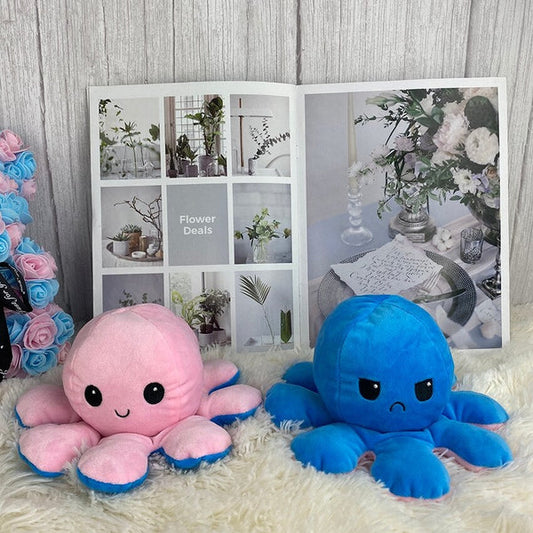 Reversible Octopus | Blue-Pink